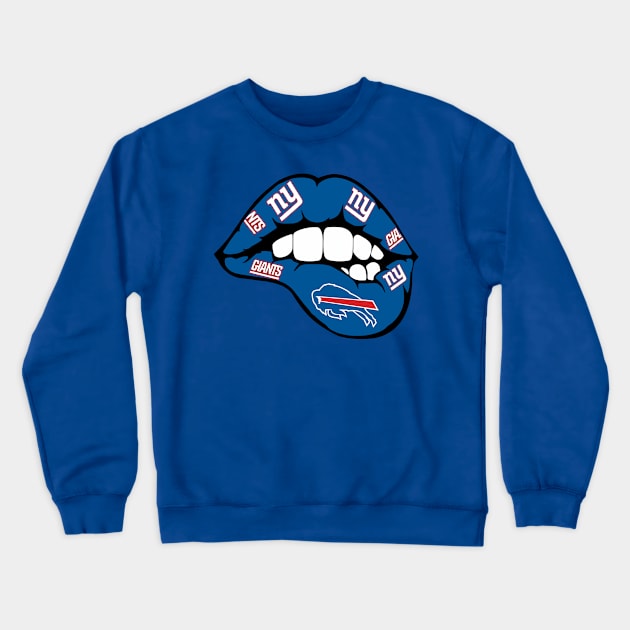 Buffalo Bills Crewneck Sweatshirt by Olievera